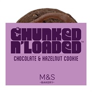 Chunked N' Loaded Chocolate and Hazelnut Cookie