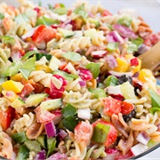 Rainbow Pasta Salad