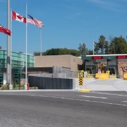 Driving Thousand Islands Crossing Ivy Lea, Ont-Alexandria Bay, NY
