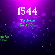 #7684 for No One by the Beatles