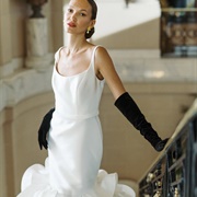 Velvet Bridal Gloves