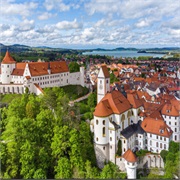 Altstadt Und Hohes Schloss in Füssen