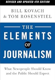 The Elements of Journalism (Rosenstiel)