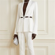 Bridal Jacket With Cut-Outs