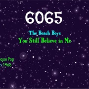 #8935 You Still Believe in Me by the Beach Boys