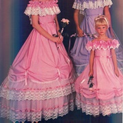 Hoop Skirt Bridesmaid Dress