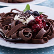 Chocolate Spaghetti