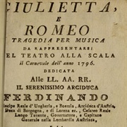 Giulietta E Romeo (Zingarelli)