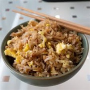 Soy Garlic Ginger Rice