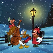 Donald Duck at Christmas Eve