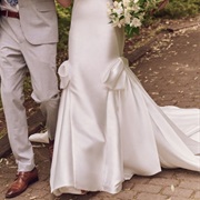 Bows on Each Side of Skirt