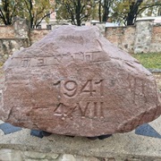 Great Choral Synagogue Memorial, Riga, Latvia
