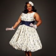 Crisscross Fabric Cummerbund at Waist