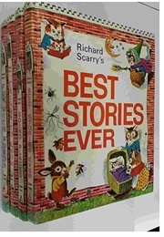 Richard Scarry's Look and Learn Library (4 Vols) (Richard Scarry)