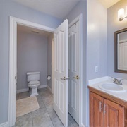 Separate Toilet Room Inside Bathroom