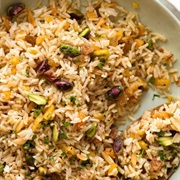 Rice Pilaf With Nuts