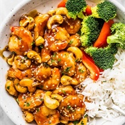Shrimp and Cashews