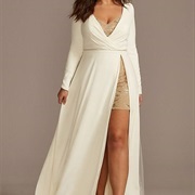 Overdress and Underlayer in Different Colors