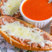 Molletes With Chipotle Salsa