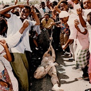 A Slain US Soldier's Body Is Dragged Through Mogadishu (Paul Watson)