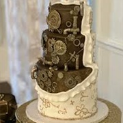 Steampunk Wedding Cake