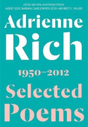 Selected Poems: 1950-2012 (Adrienne Rich)