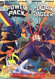 Marvel Graphic Novel #56 - Power Pack/Cloak & Dagger: Shelter From the Storm (1989) (Bill Mantlo)