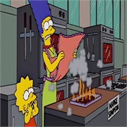 The Simpsons: "All's Fair in Oven War" (S16,E2)