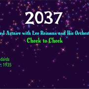 #7842 Cheek to Cheek by Fred Astaire Featuring Leo Reisman & His Orchestra