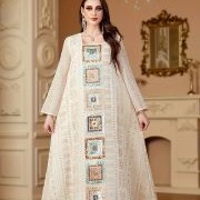 Dress Decorated With Squares