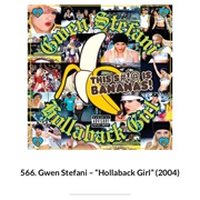 #1120 Hollaback Girl by Gwen Stefani