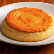 Orange Frosted Sugar Cookie