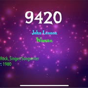 #9816 Woman by John Lennon