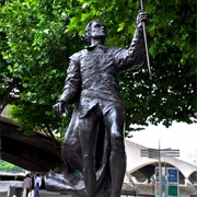 Laurence Olivier Statue, South Bank, London