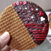 Chocolate Dipped Stroopwafels
