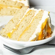 Passionfruit Curd Cake