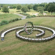 Wedding Ceremony, Spiral Arrangement