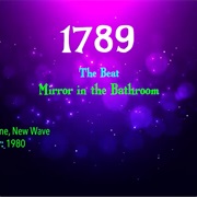 #7759 Mirror in the Bathroom by the English Beat