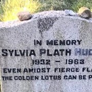 Grave of Sylvia Plath