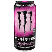 Monster Energy Rehab Pink Lemonade Iced Te
