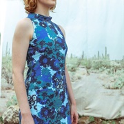 Mock Turtleneck Dress