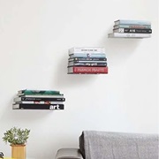Floating, Invisible Bookshelves