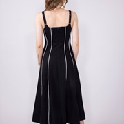 Piping Detail on Dress