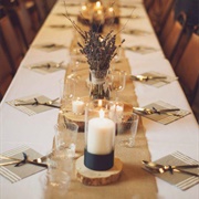 Burlap Table Runners
