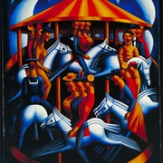 'Merry-Go-Round' Painting