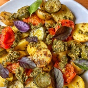 Roast Veg and Pesto