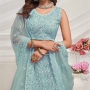 Diamond Pattern on Wedding Dress