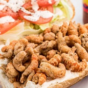 Fried Crayfish Sandwich