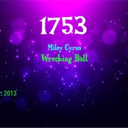 #7746 Wrecking Ball by Miley Cyrus