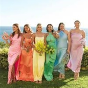 Rainbow Bridesmaid Dresses